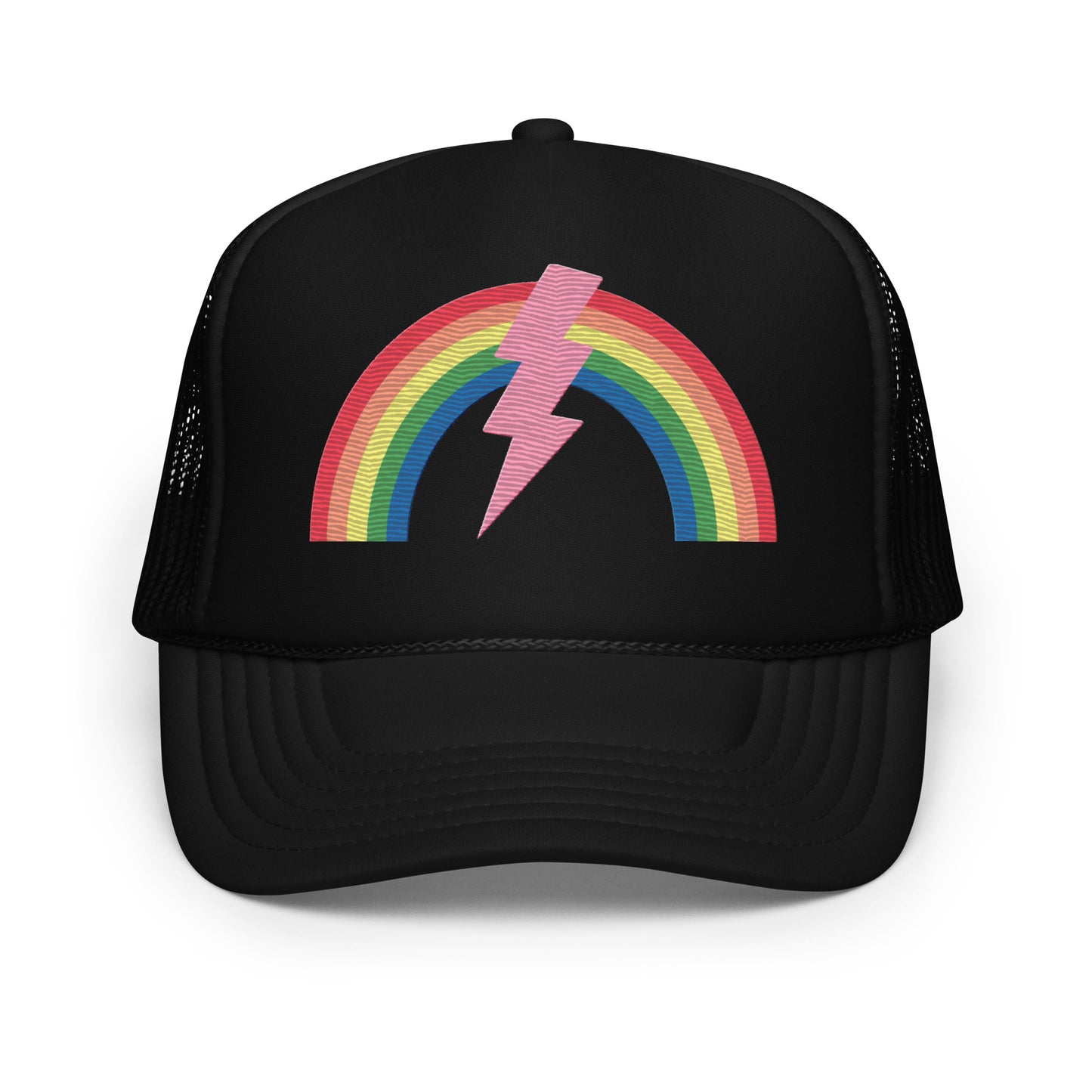 Electric Heavens Embroidered Foam Trucker Hat