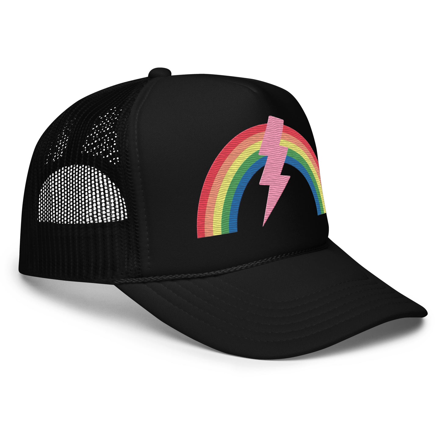 Electric Heavens Embroidered Foam Trucker Hat