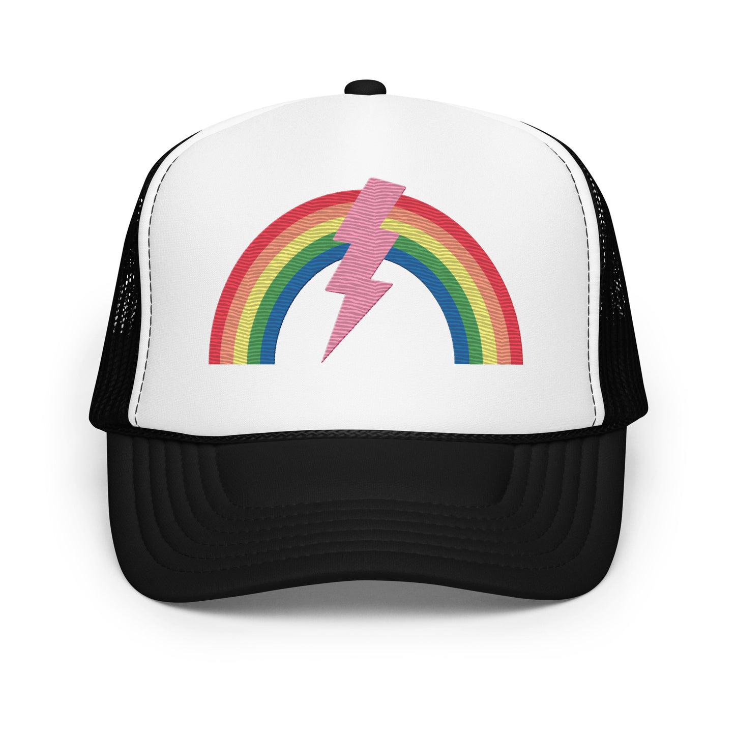 Electric Heavens Embroidered Foam Trucker Hat