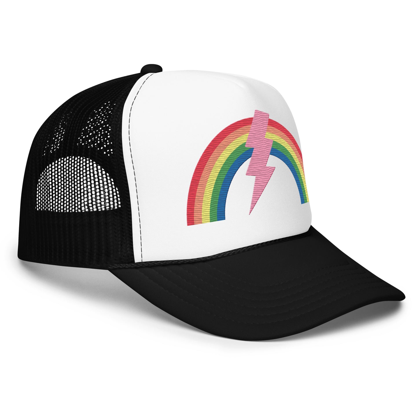 Electric Heavens Embroidered Foam Trucker Hat