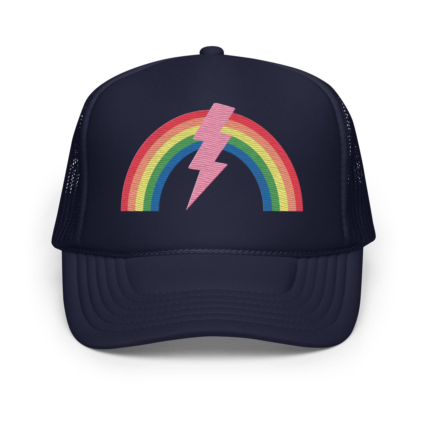 Electric Heavens Embroidered Foam Trucker Hat