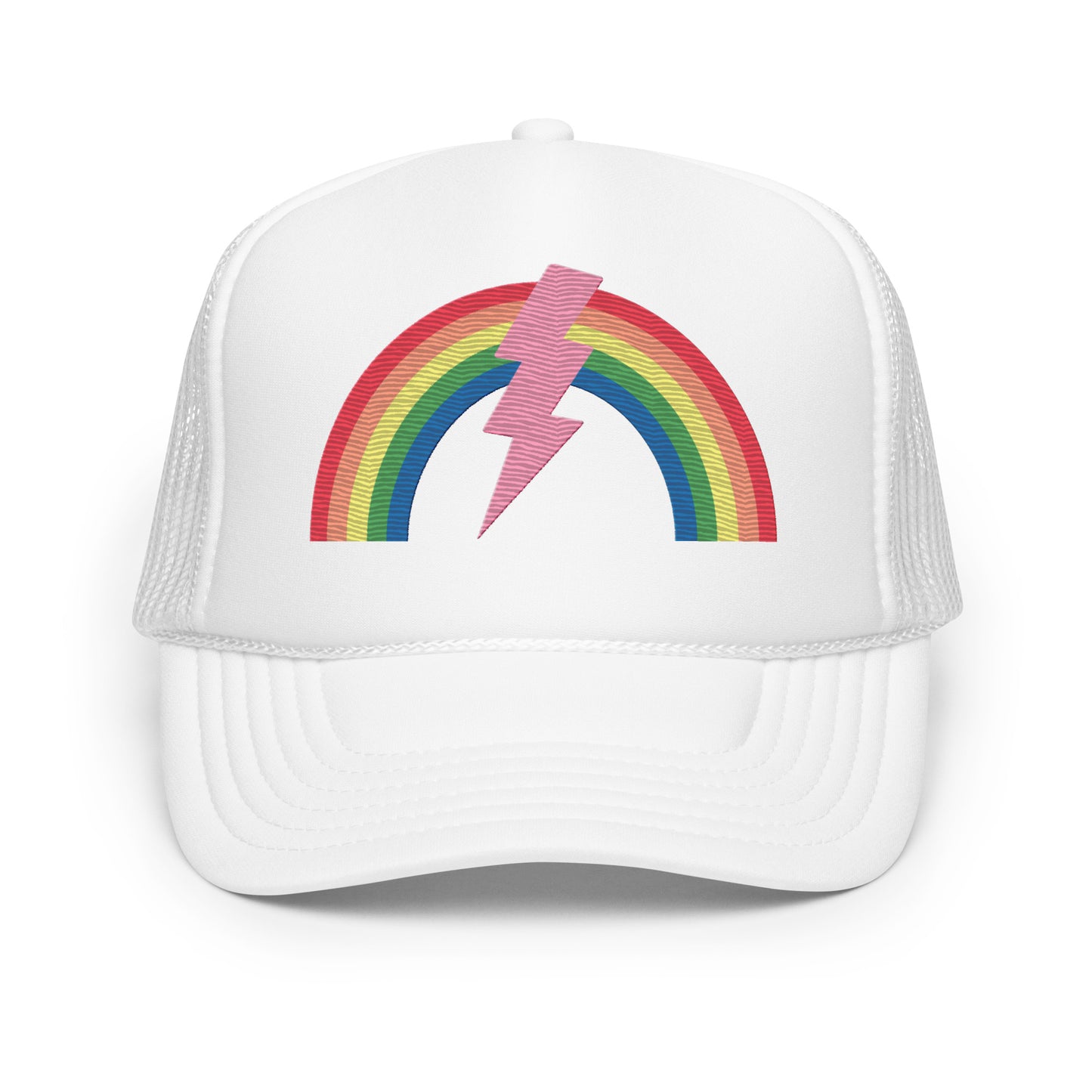 Electric Heavens Embroidered Foam Trucker Hat