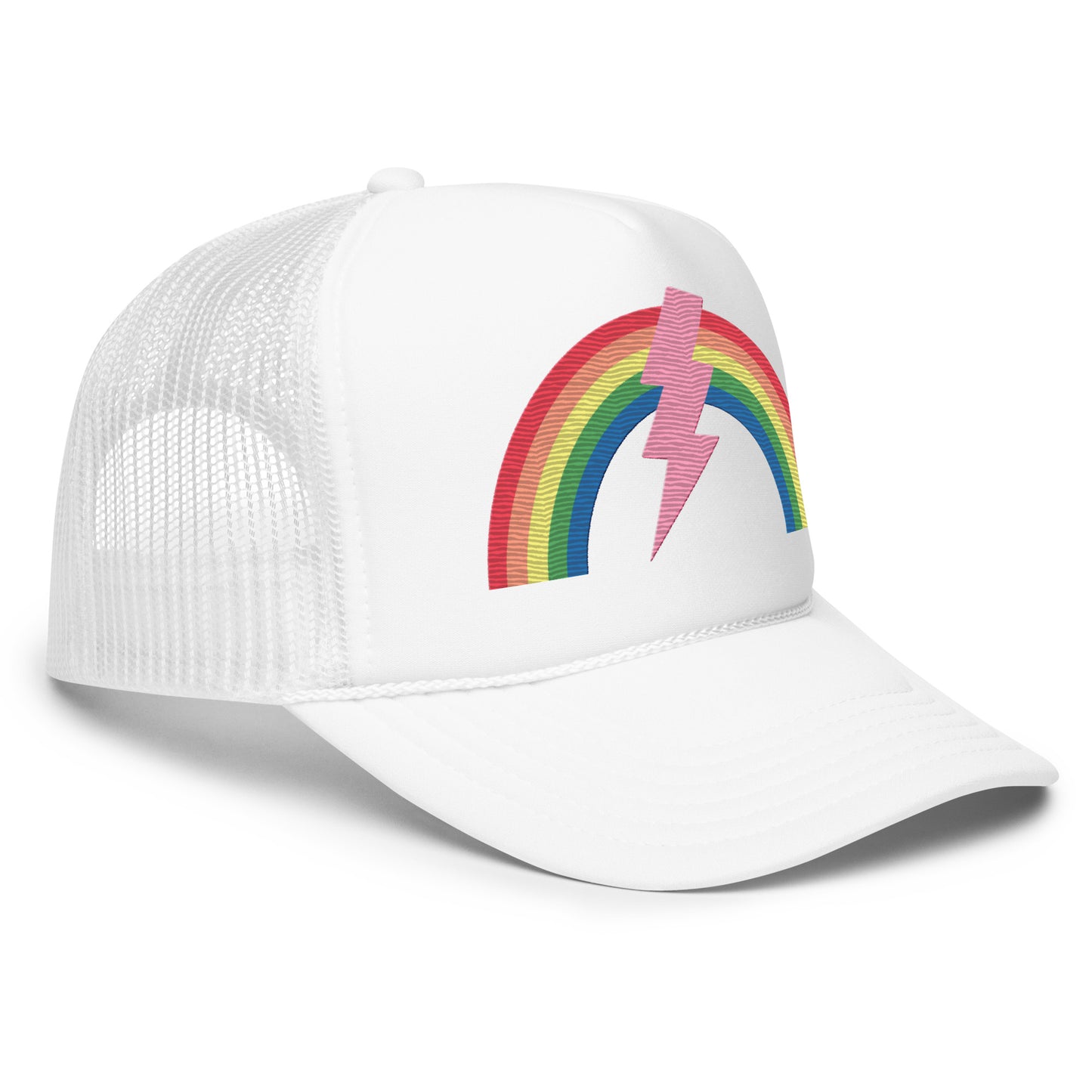 Electric Heavens Embroidered Foam Trucker Hat