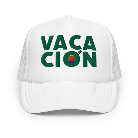 Vacacion Foam Trucker Hat